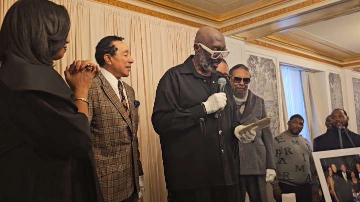 Motown time capsule is opened by Smokey Robinson, Otis Williams, Robin Terry and others