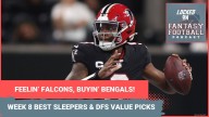 Michael Penix Jr., Joe Flacco, Jaylin Noel, Courtland Sutton & more: BEST Week 8 fantasy SLEEPERS & DFS LINEUP PICKS