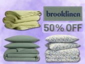Save $190 on a popular duvet set during Brooklinen's Friends and Family Sale
