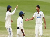 Kotian shines as India A restricts South Africa A to 299/9
