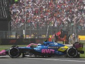 El trompo de Franco Colapinto en la segunda curva del Gran Premio de México: qué le pasó al argentino