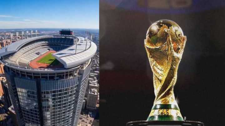 Video | Arabia Saudita llevaría el Mundial 2034 a otro nivel con un estadio sobre un edificio: ambicioso proyecto sobre 350 metros de altura