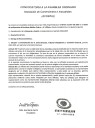 Convocatoria Asamblea Ordinaria de la Asociación de Comerciantes e Industriales de Valera (ACOINVA)