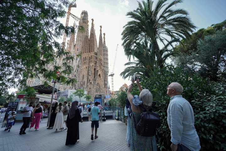 Sagrada Familia Basilica in Barcelona is now tallest church in the world