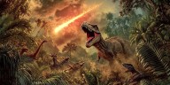 Un estudio reveló que los dinosaurios mantenían alta diversidad hasta el impacto de un asteroide