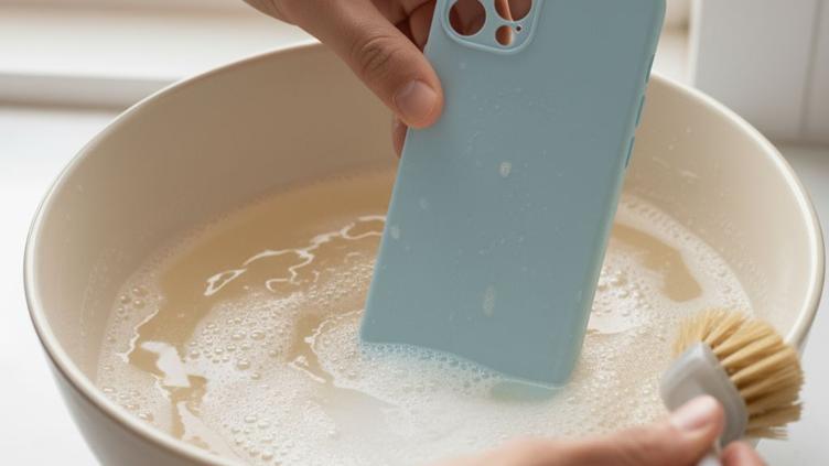 Así puedes limpiar la funda de tu celular