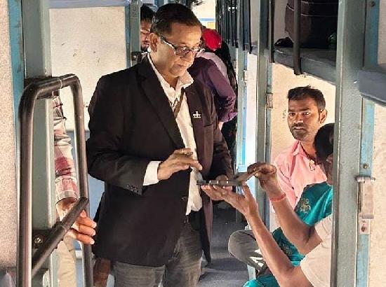 Railway sets record with ₹25.06 lakh ticket checking revenue from 3,348 passengers in a single day [ FULL VIEW ]