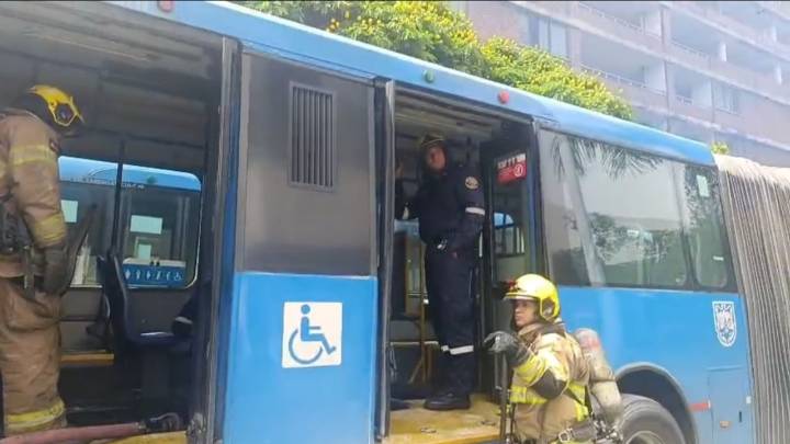 Emergencia en bus del MÍO: Movilidad reporta incendio y cierre en la Avenida Las Américas