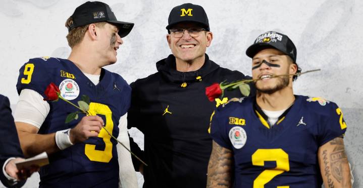 Does Harbaugh want to trade for Corum?