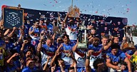 2025 Koori Knockout final: Newcastle Yowies celebrate win