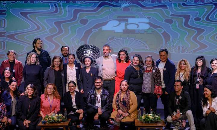 Presenta Ana Paty Peralta 45ª edición de la Muestra Nacional de Teatro (MNT) en Cancún