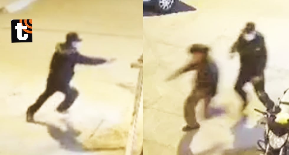¡Ataque brutal en SMP! Sicario persigue y balea a joven frente a sus amigos cuando bebían frente a una bodega El joven, que fue alcanzado por varios disparos mientras intentaba huir del atacante, perm