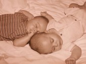 I thought my twins were fraternal, but no one can tell them apart. They refused to take a DNA test for me.