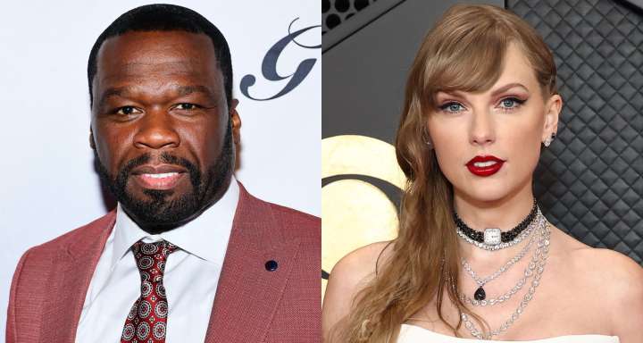 50 Cent Reacts to Getting Shout-Out from Taylor Swift on ‘The Life of a Showgirl’ Album | 50 Cent, Taylor Swift, The Life of a Showgirl 