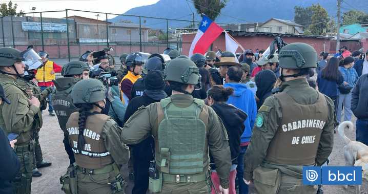 Masivo operativo en toma Dignidad de La Florida ante inminente desalojo