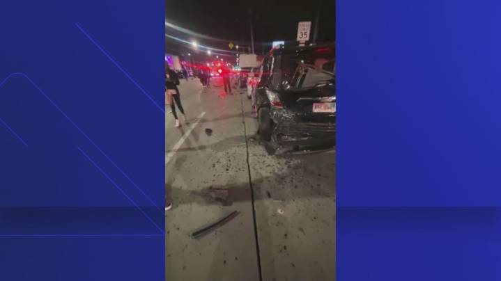 2 Injured, 10 Vehicles damaged in Cleveland street racing crash early Saturday morning