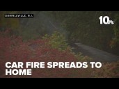 Family displaced after fire engulfs family car, home in Burrillville