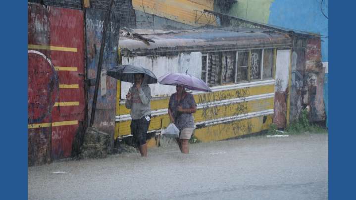 Tropical Storm Melissa nears hurricane strength and dumps torrential rain on Caribbean