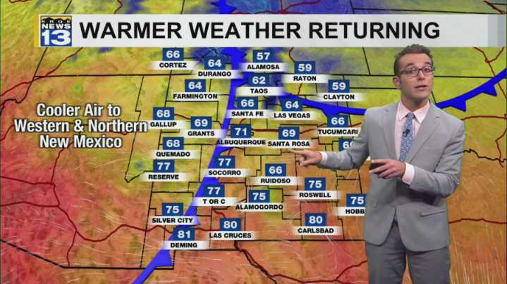 Cold air retreats but a cloudier Halloween