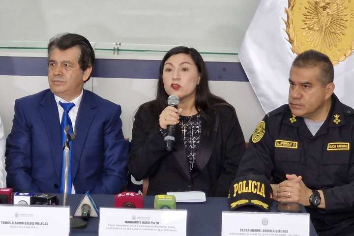 Fiscal de la Nación y ministro del Interior respaldan a fiscal Margarita Haro tras denunciar actos de extorsión en San Juan de Lurigancho