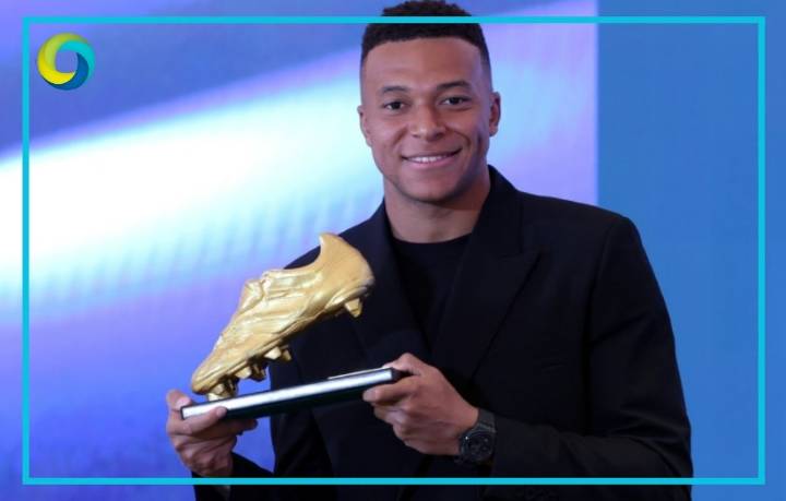 Recibe Mbappé Bota de Oro 2024