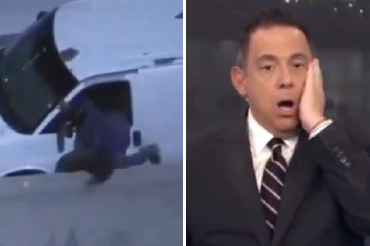 "Intenso, impactante y rápido". Un hombre fue atropellado mientras escapaba de la Policía de Los Ángeles y su muerte fue transmitida en vivo