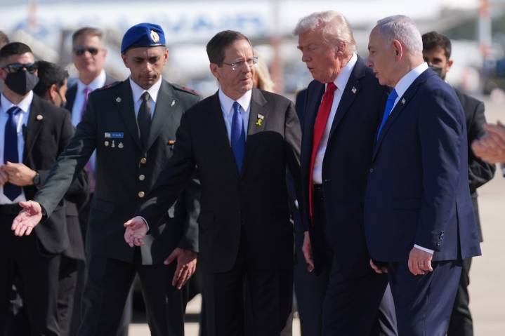 Trump urges Israel to seize chance for peace ahead of Egypt summit on Gaza's future
