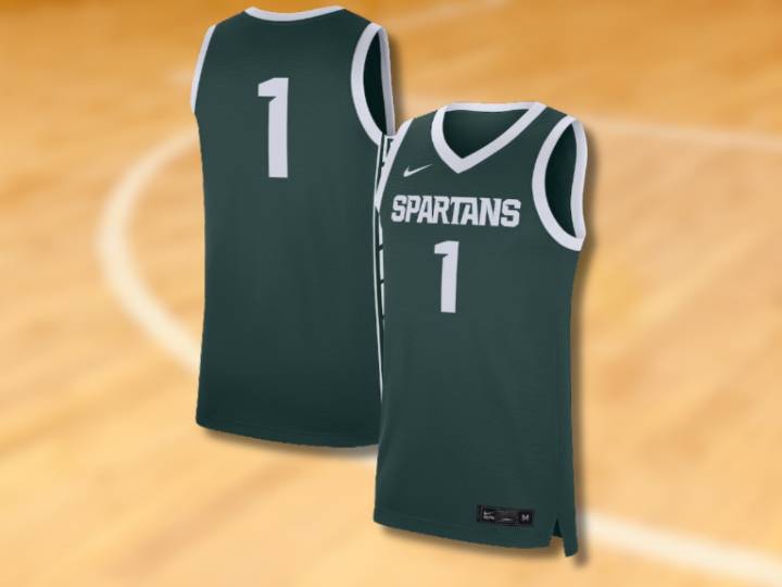 This Michigan State basketball jersey is what every Spartan fan needs before the season starts Monday