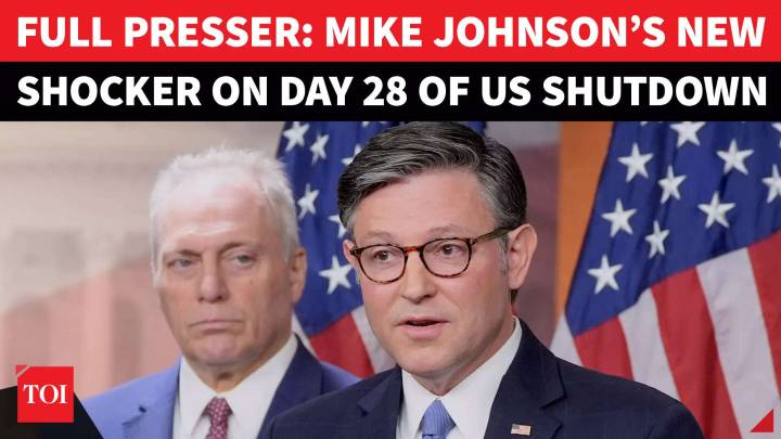 FULL: ‘Backed Into Corner’: Mike Johnson Decimates Dems, Drops Bombshell On Trump’s 3rd Term