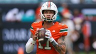 Miami's Carson Beck talks split from Hanna Cavinder