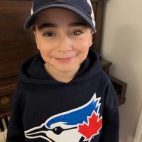 Eight-year-old shows his love for the Blue Jays with custom prosthetic eye