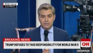 CNN Criticizes President Trump For Not Taking Full Responsibility For World War II