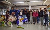 Alumnos de Los Cipreses visitaron EL CHUBUT durante su recorrido por la zona