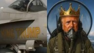 'King Trump' Fighter Jet Video Goes Viral: US President Shares AI Clip Spraying 'No Kings' Protesters