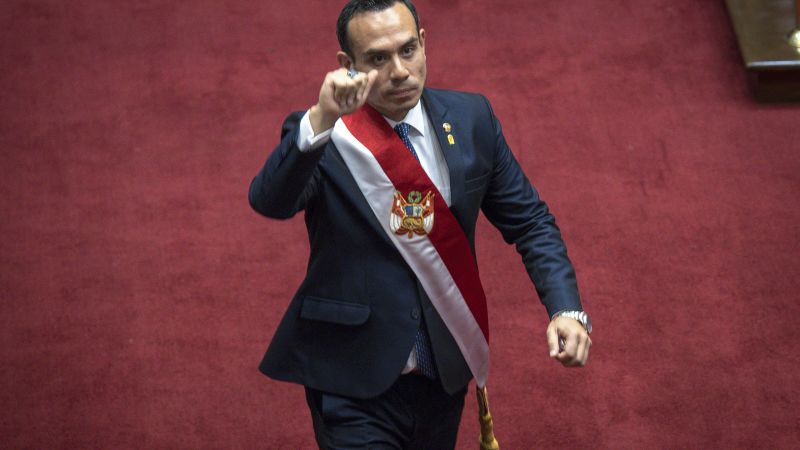¿Podría ser censurado también José Jerí de la presidencia de Perú?