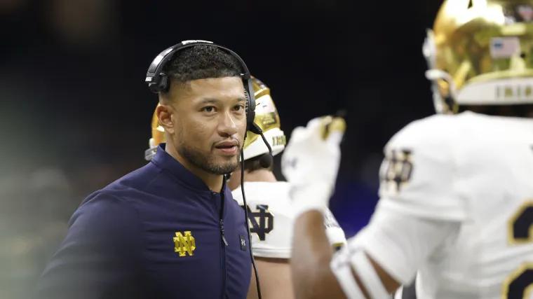 Notre Dame’s clutch 28-7 win hides growing concern over key injury, Marcus Freeman admits