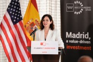 Ayuso pide el fin de los aranceles al aceite y el vino al cierre de su viaje a Texas