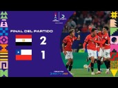 Chile vs. Egipto (1-2): goles, video y resumen del partido por el Mundial Sub