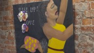 Indianapolis artist uses art to support domestic violence survivors