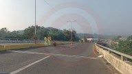 Dan mantenimiento al puente Tres Huastecas previo al Xantolo