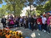 Inaugura SECULT el mercadito “Ahí vienen nuestros muertos” en el CEART