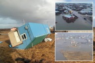 People missing, dozens rescued in western Alaska after Typhoon Halong's remnants cause widespread flooding