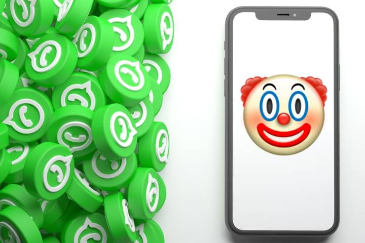 WhatsApp. Qué significa el emoji del payaso y por qué se usa de forma irónica