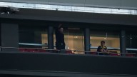 Simeone watches Atletico from stands while serving suspension for Anfield altercation