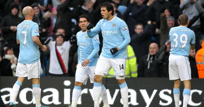 Man City icon thrown into the cold by Roberto Mancini looks unrecognisable at new club aged 44