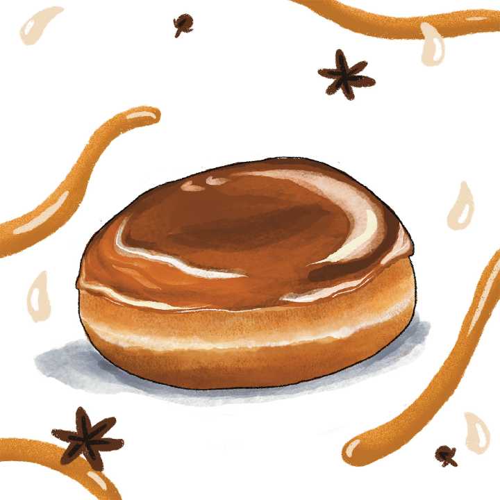 Reader Bites: Chai leche flan doughnut at Sarima Cafe