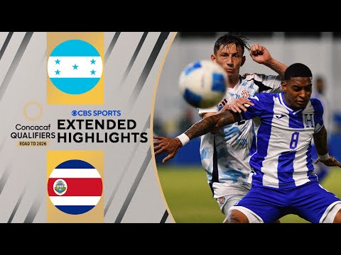 VIDEO: ver resumen y resultado del partido, Honduras vs. Costa Rica por Eliminatorias Concacaf