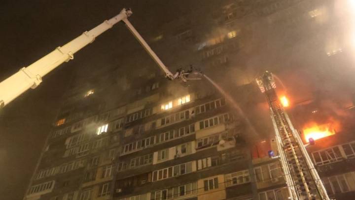 Rusia atacó Ucrania con 465 drones y 32 misiles: lo dejó sin luz, gas ni agua, y mató a un niño