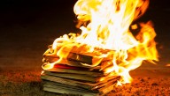 Study Finds Book Burners Always Stop With Just A Few Fringe Books, So There's Nothing To Worry About