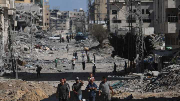 Empieza a entrar ayuda humanitaria a Gaza desde Egipto según el acuerdo de alto al fuego